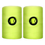 Tennis-Point Kleding Tennis-Point Long Zweetband-Neongeel