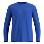 Odlo Kleding Odlo Zeroweight Chill-Tec Hardloopshirt Heren-blauw