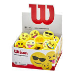 Wilson Toebehoren voor rackets Wilson Emoji Demper Box 50 stuks 