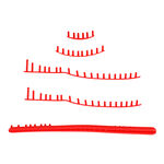 Wilson Toebehoren voor rackets Wilson Clash Team Set Snaarbeschermers-Zwart