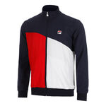 Fila Kleding Fila Marcus Trainingsjack Heren-Donkerblauw,Rood