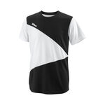 Wilson Kleding Wilson Team T-shirt Jongens-Zwart,Wit