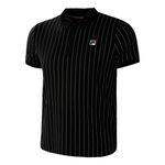 Fila Kleding Fila Stripes Polo Heren-Zwart,Wit