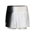 On Kleding On Court Shorts Dames-Zwart,Wit