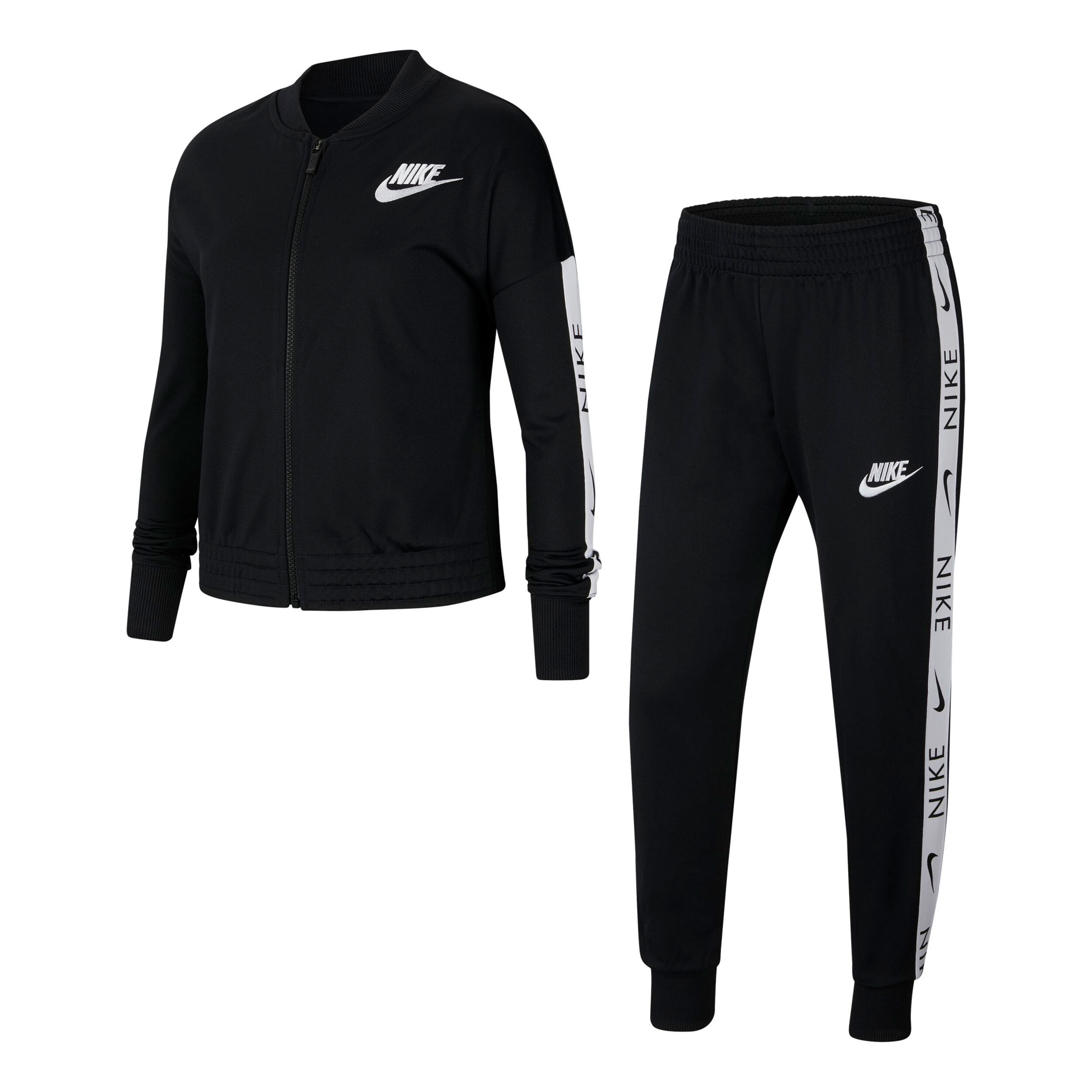 Buy Nike Sportswear Trainingspak Meisjes Zwart Wit online Tennis Point BE