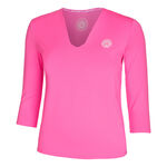 BIDI BADU Kleding BIDI BADU Crew V-Neck Longsleeve Dames-Pink