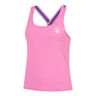 Serve & Volley 2.0 Tanktop Dames - pink, wit