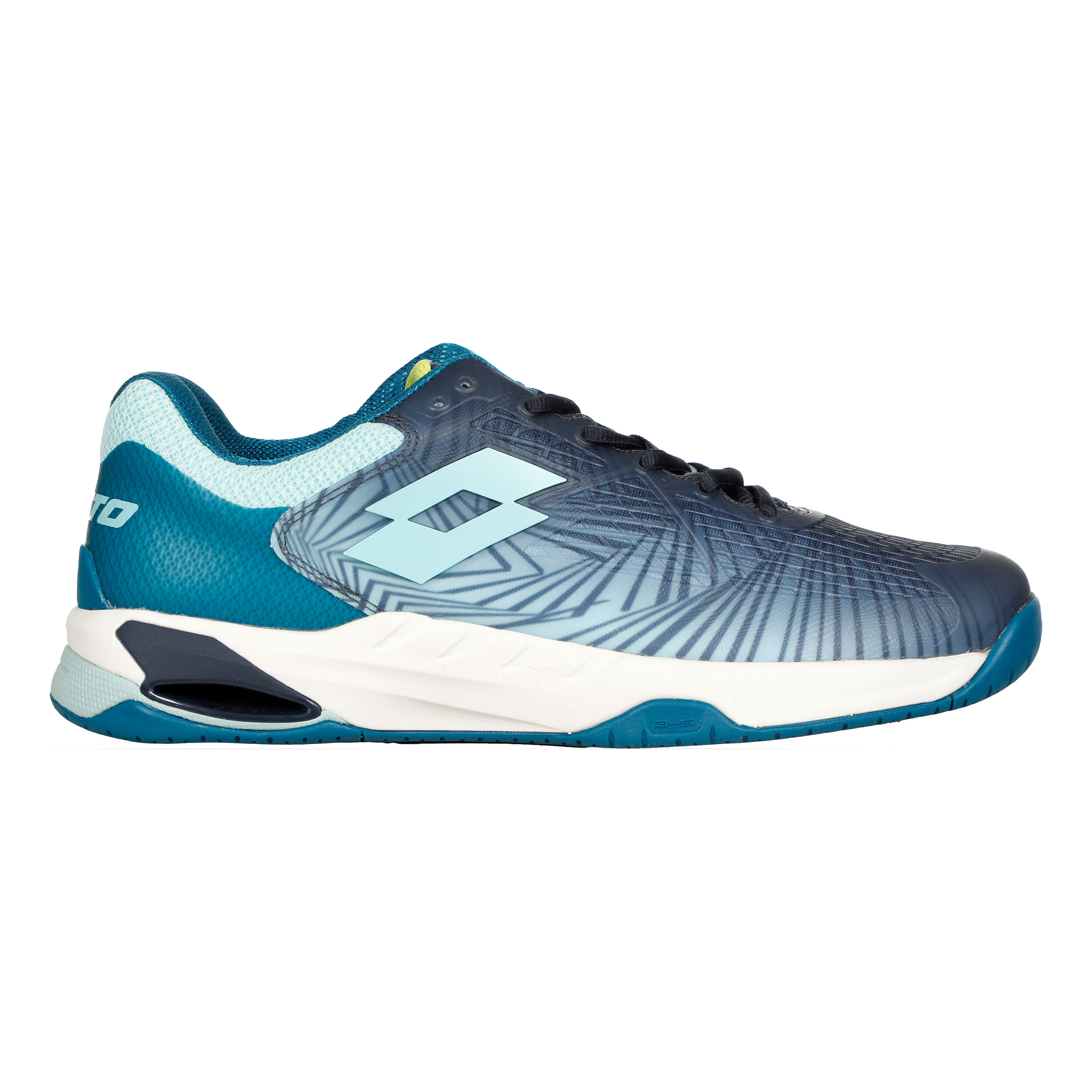 Buy Lotto Mirage 100 II SPD Allcourt Schoen Heren Donkerblauw Lichtblauw online Tennis Point BE