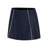 Colorblock Flounce Rok Dames-Donkerblauw