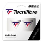 Tecnifibre Toebehoren voor rackets Tecnifibre Logo Damp Tricolore Demper-Wit,Blauw