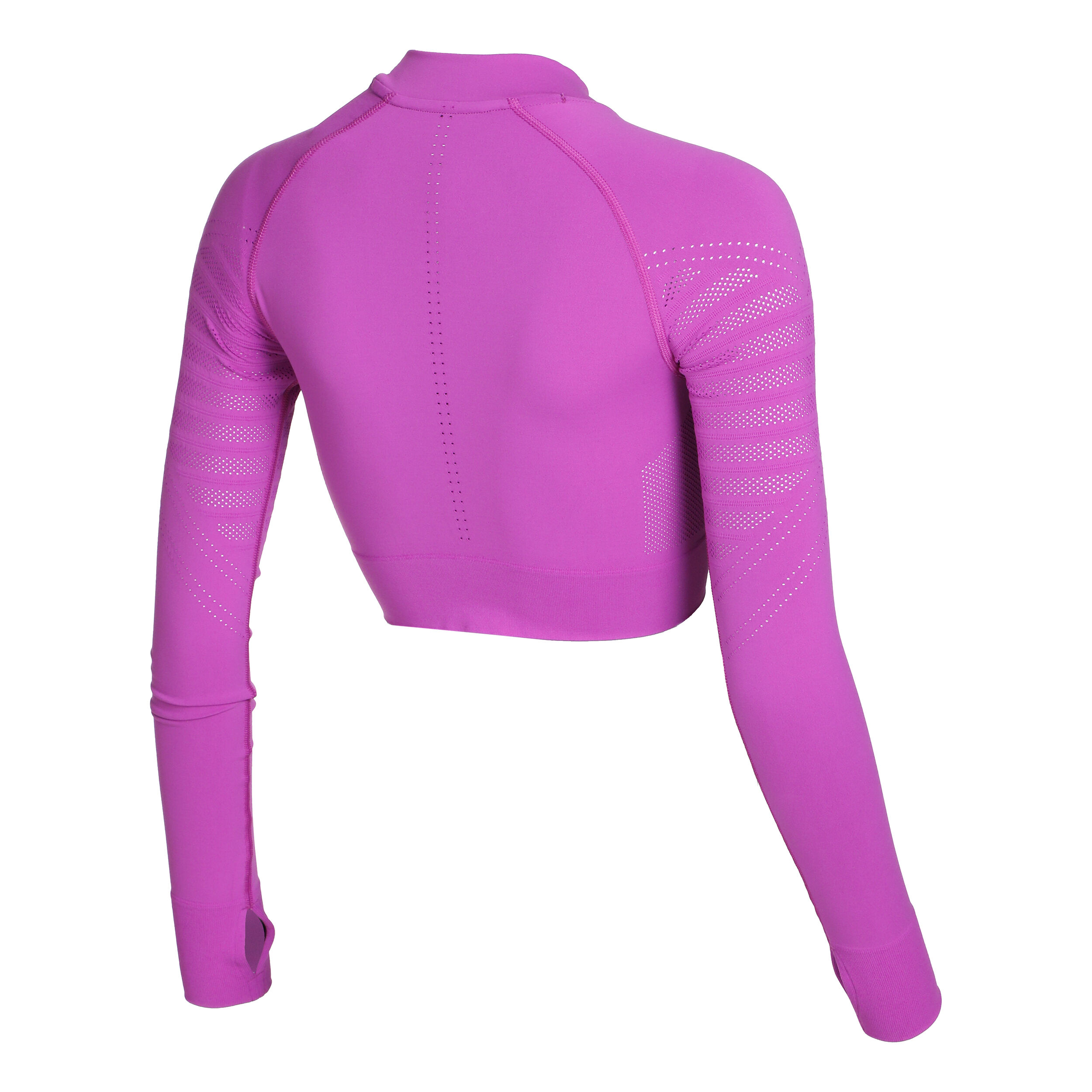 Buy ASICS Seamless Crop Top Longsleeve Dames Paars online Tennis Point BE