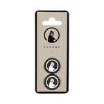 Quiet Please Toebehoren voor rackets Quiet Please Demper Verpakking 2 Stuks-Zwart