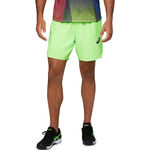 ASICS Kleding ASICS Match 7in Shorts Heren-Zwart,Groen