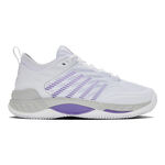 K-Swiss Tennisschoenen K-Swiss  Hypercourt Supreme 2 Gravelschoen Dames - wit, lavendel