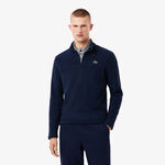 Lacoste Kleding Lacoste Polar Quarter Zip Trainingsjack Heren - donkerblauw, 