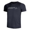 Core Essence Logo Hardloopshirt Heren-Donkerblauw