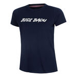 BIDI BADU Kleding BIDI BADU Crew Logo T-shirt Dames-Donkerblauw