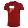 Nevio T-shirt Heren-Donkerrood