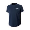 Court Dri-Fit T-shirt Jongens - donkerblauw, wit