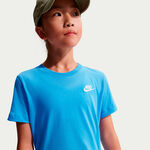 Nike T-shirt Nike Embroided Futura  T-shirt Kinderen-blauw