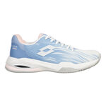 Lotto Tennisschoenen Lotto Mirage 200 II Prt Gravelschoen Dames - blauw, wit