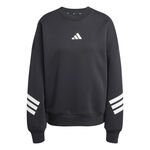 adidas Kleding adidas Future Icon 3Stripes Sweatshirt Dames-Zwart,Wit