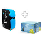 Slinger Ballenkanon Slinger Slinger Tennis Tournament Pack Ballenkanon-Blauw,Zwart