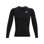 Under Armour Kleding Under Armour Heatgear Comp Longsleeve Heren-Zwart,Wit