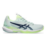 ASICS Tennisschoenen ASICS Solution Speed FF 3 Gravelschoen Dames-Mint,Donkerblauw