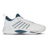 Hypercourt Supreme 2 Gravelschoen Heren-Wit,Petrolblauw
