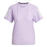  Own the Run Hardloopshirt Dames - mauve, wit