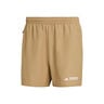 Terrex MT Hardloopshorts Heren-Karamel