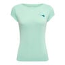 Court T-shirt Dames-groen