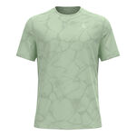 Odlo Kleding Odlo Zeroweight Engineered Chill-Tec Hardloopshirt Heren-Mint
