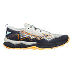 Mizuno Hardloopschoenen Mizuno Wave Daichi 9                       Trailschoen Heren-cr&egrave;me, antraciet