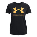 Under Armour Kleding Under Armour  Live Sportstyle Graphic T-shirt Dames - zwart, goudgeel