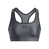 Heatgear Mid Padless Sport-bh Dames-Grijs
