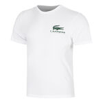 Lacoste Kleding Lacoste Urban Print T-shirt Heren-Wit