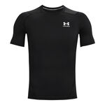 Under Armour Kleding Under Armour Heatgear Armour Comp T-shirt Heren-Zwart,Wit
