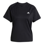 adidas T-shirt adidas Club T-shirt Dames-zwart