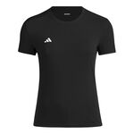 adidas Kleding adidas Adizero Essentials Hardloopshirt Dames-Zwart