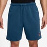 Court Dri-Fit Heritage Fleece Shorts Heren-Blaugrau