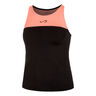 Lux Ribbon Tanktop Dames - zwart, 