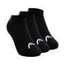 Sneaker Tennissokken Verpakking 3 stuks Unisex - zwart, 