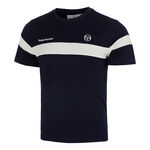 Sergio Tacchini Tenniskleding Sergio Tacchini Leone T-shirt Heren - donkerblauw, wit