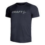 Craft Kleding Craft Core Essence Logo Hardloopshirt Heren-Donkerblauw