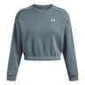 Rival Fleece Piped Crew Sweatshirt Dames-blaugrau