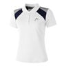 Club Polo Dames-Wit,Blauw