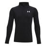 Tech 2.0 1/2 Zip Longsleeve Jongens-Zwart,Wit