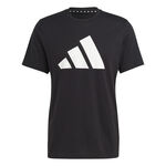 adidas Kleding adidas Essentials Feel Ready Logo T-shirt Heren - zwart, wit